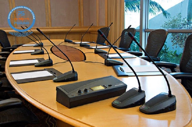 تجهیزات صوتی سالن کنفرانس